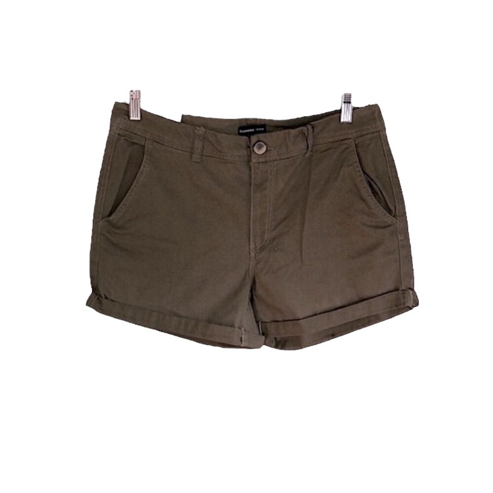 Bluenotes || NWT || Dark Green Mid Rise Shorts